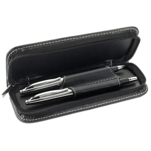 Balpen en rollerbalpen set Baltimore zwart