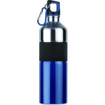 Tweekleurige drinkfles 750 ml Tenere blauw