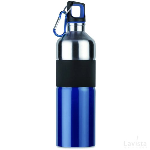 Tweekleurige drinkfles 750 ml Tenere blauw