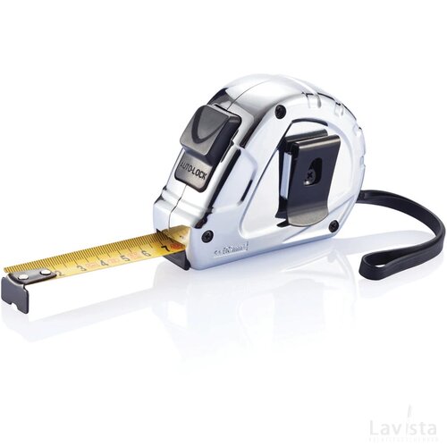 Economic Auto stop rolmaat zilver, zwart