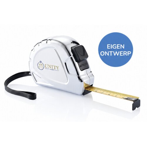 Economic Auto stop rolmaat zilver, zwart