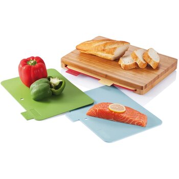 Trendy hygiënische snijplanken set bruin