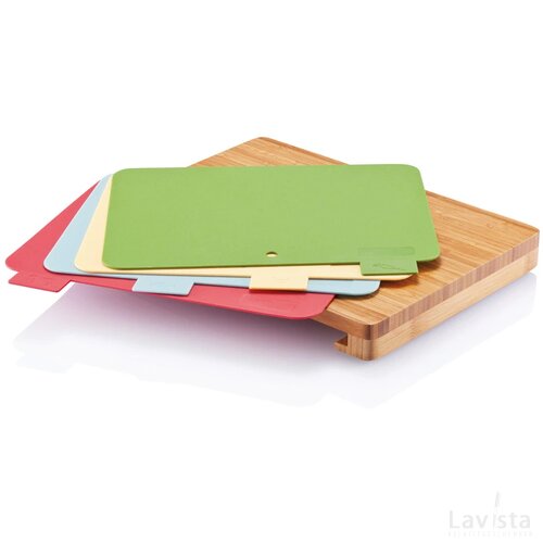 Trendy hygiënische snijplanken set bruin