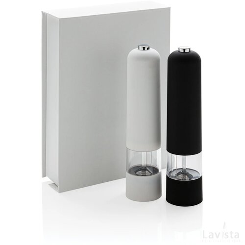 Converse elektrische peper & zout set wit, zwart