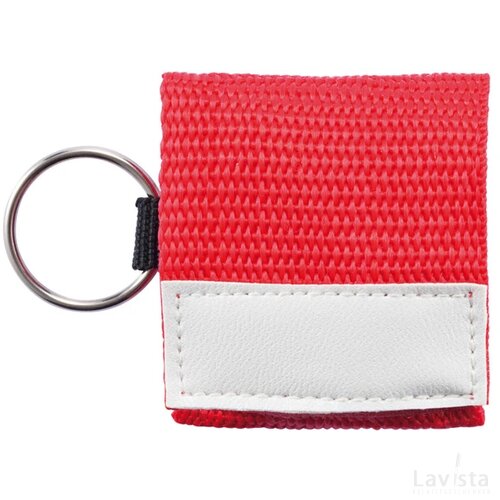 Eerste hulp beademingsmasker rood