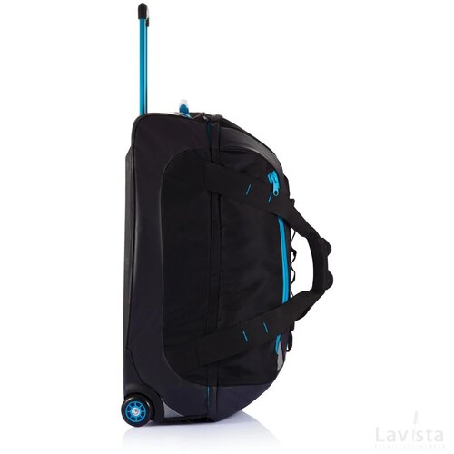Grote adventure trolley blauw, zwart