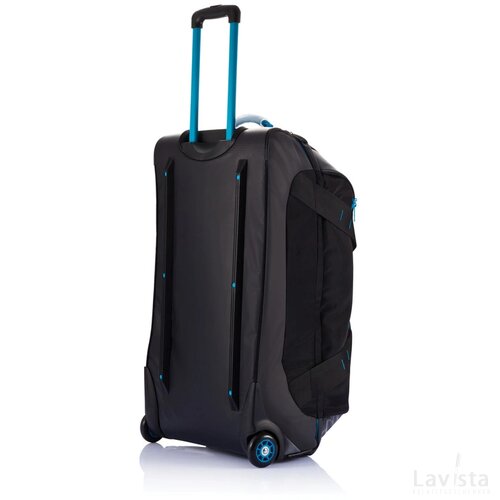 Grote adventure trolley blauw, zwart