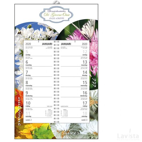 Omlegweekkalender full colour