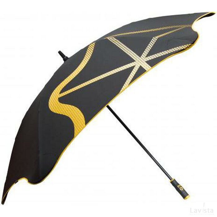 Blunt golf G2 paraplu zwart + geel