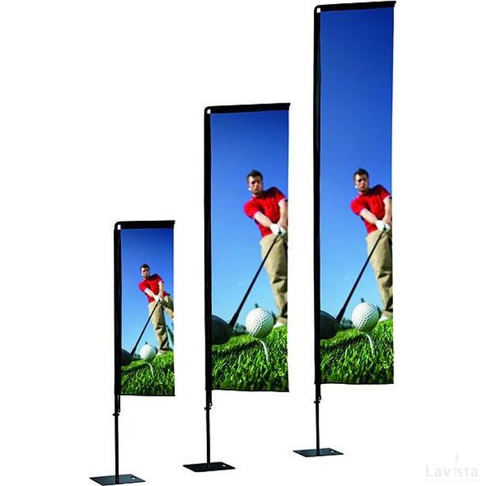 Beachflag Square 350 cm.