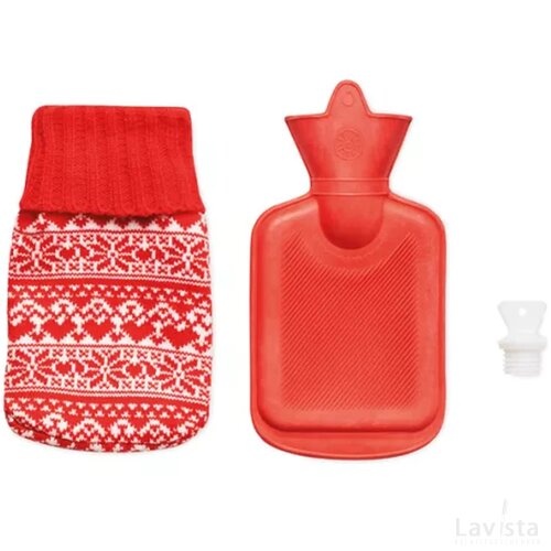 Kruik met trui in Scandinavisch design Rood