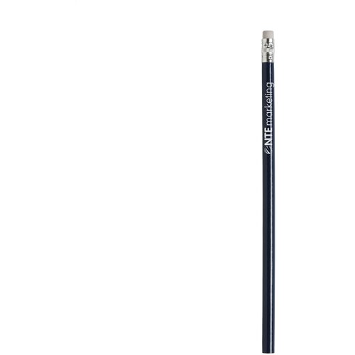 Ongeslepen Potlood Met Gum Blauw