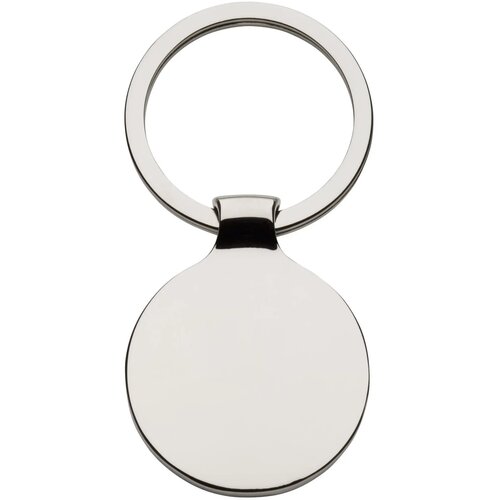 Ronde Metalen Sleutelhanger Keytag Circle
