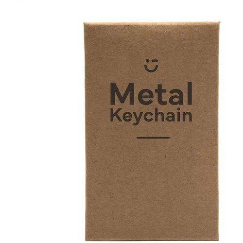Ronde Metalen Sleutelhanger Keytag Circle