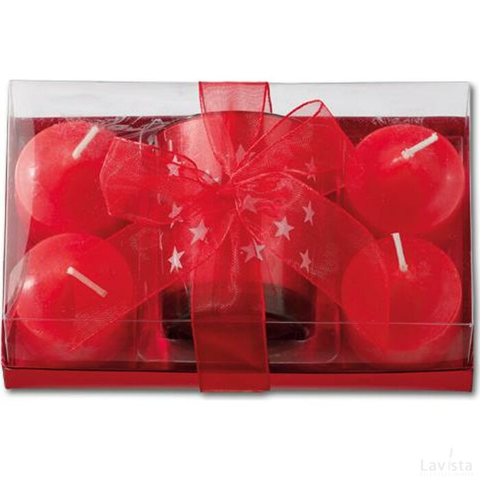 Kaarsenset Shiner rood