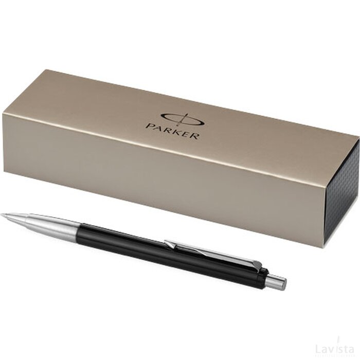 Parker Vector balpen Zwart,Zilver Zwart, Zilver Zwart/Zilver