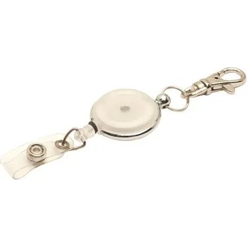 Jojo Reko 230 met riem & nylon draad transparant wit