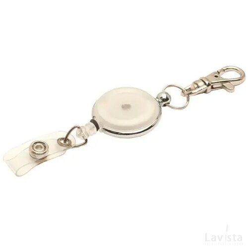 Jojo Reko 230 met riem & nylon draad transparant wit