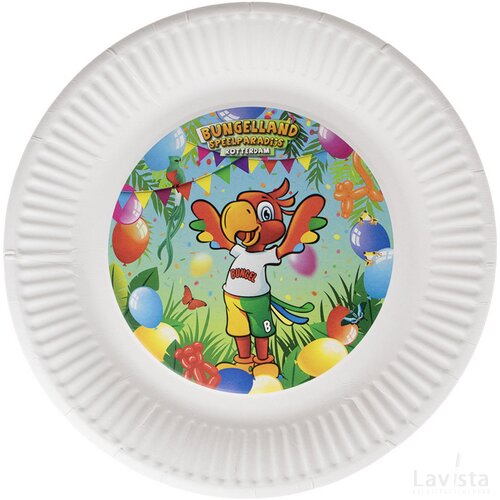 Ronde kartonnen bordjes (Ø 23 cm)