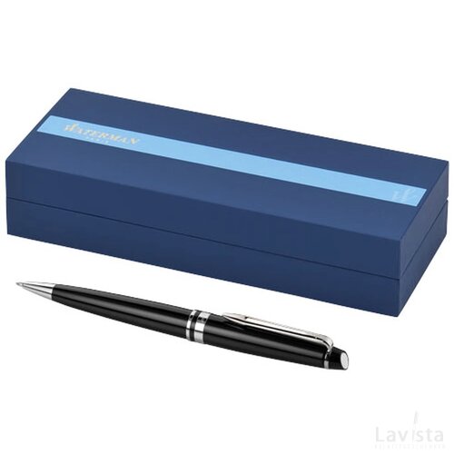 Waterman Expert balpen Zwart,Zilver Zwart, Zilver Zwart/Zilver