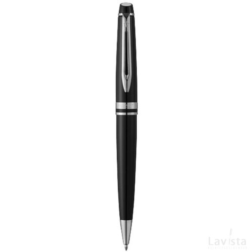 Waterman Expert balpen Zwart,Zilver Zwart, Zilver Zwart/Zilver