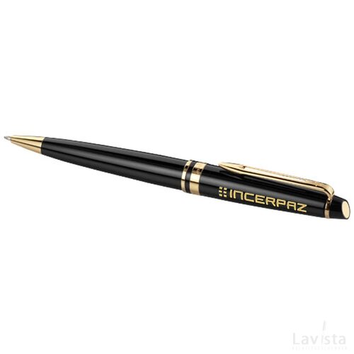 Waterman Expert balpen Zwart,Goud Zwart, Goud Zwart/Goud
