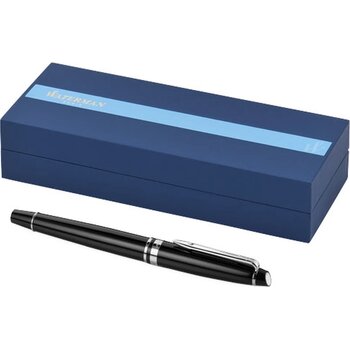 Waterman Expert vulpen Zwart,chroom Zwart, Chroom Zwart/Chroom