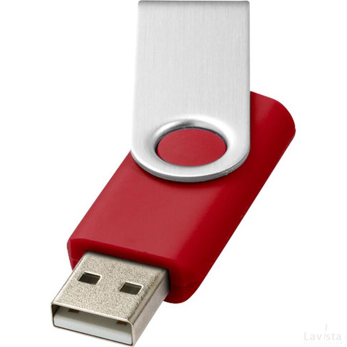 Rotate basic USB 2GB Rood,Zilver Rood, Zilver Rood/Zilver