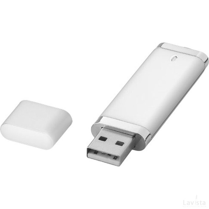 Flat USB 4GB Zilver