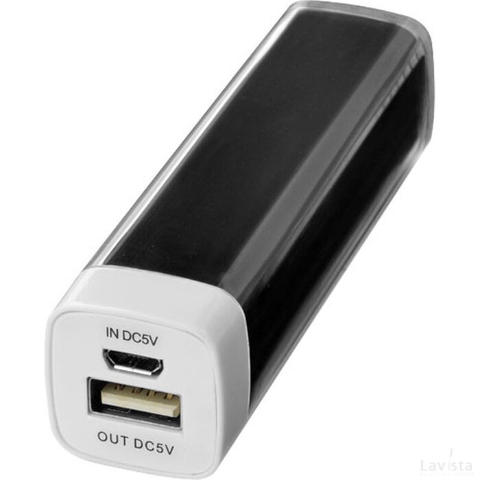 Flash powerbank 2200 mAh Zwart