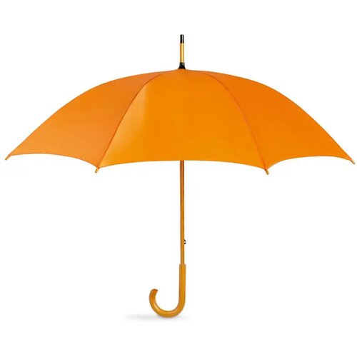 Paraplu met houten handvat Cala oranje