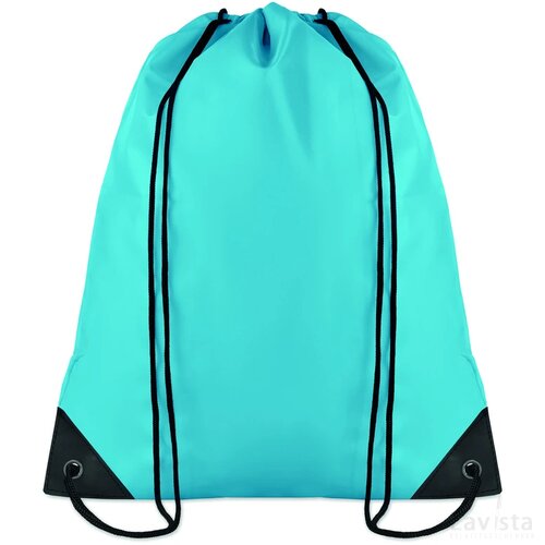 Rugzakje met koord Shoop turquoise