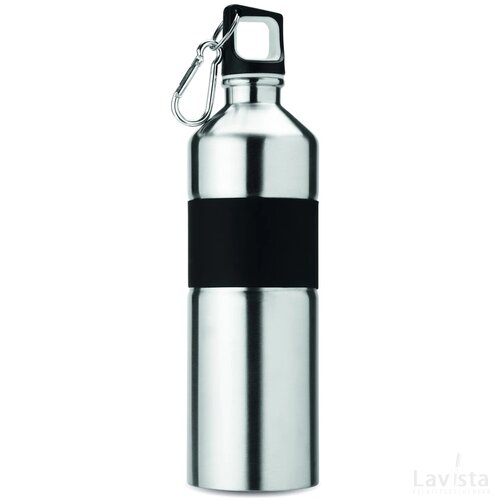 Tweekleurige drinkfles 750 ml Tenere mat zilver