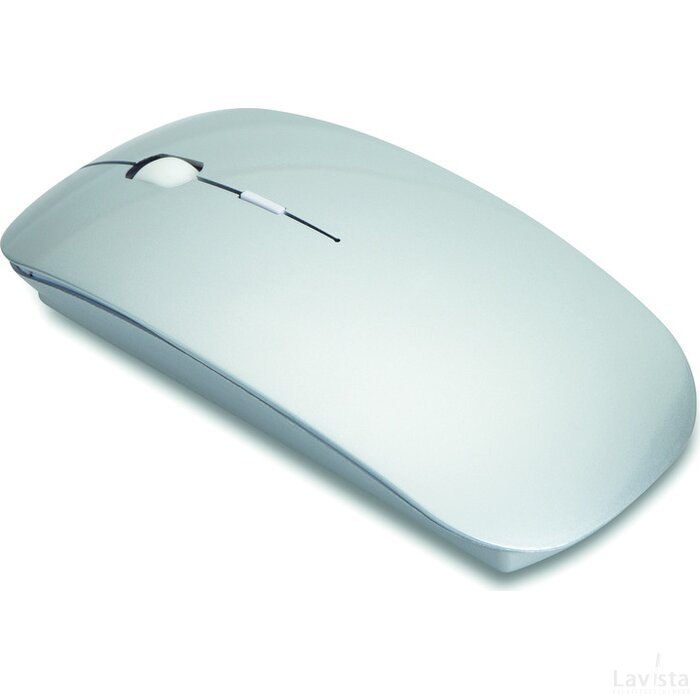 Draadloze muis Curvy mat zilver