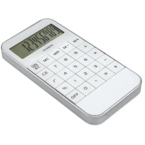 Rekenmachine in iPhone stijl Wit