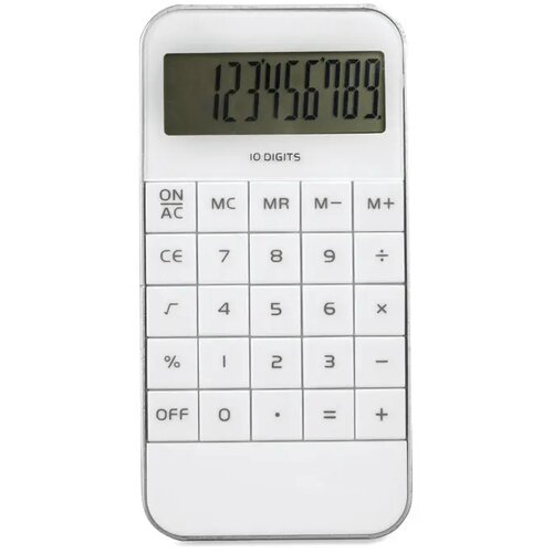Rekenmachine in iPhone stijl Wit