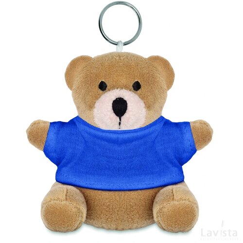 Sleutelhanger met beer Nil blauw