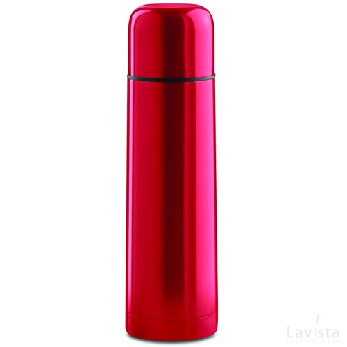 Dubbelwandige drinkfles 500ml Chan rood