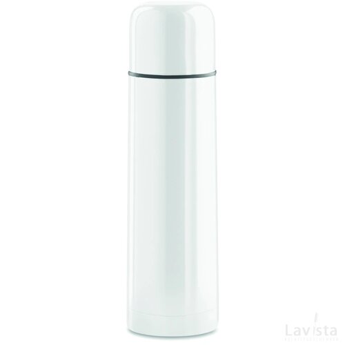 Dubbelwandige drinkfles 500ml Chan wit
