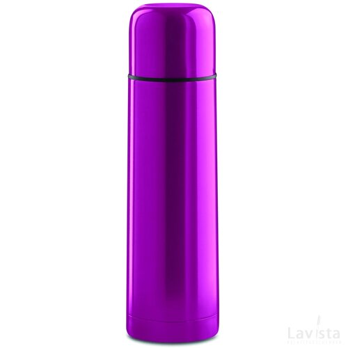 Dubbelwandige drinkfles 500ml Chan fuchsia