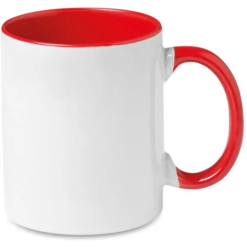 Gekleurde sublimatie mok Rood 300 ml