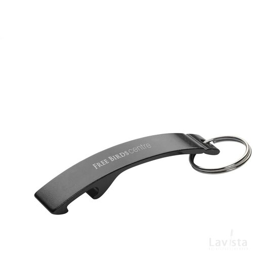 Aluopener Zwart