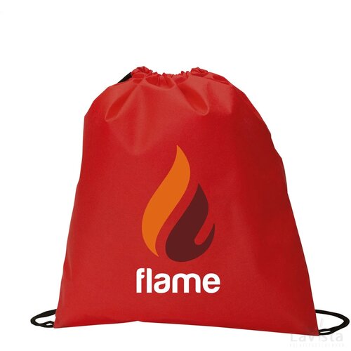 Non-Woven Promobag Rugzak Rood