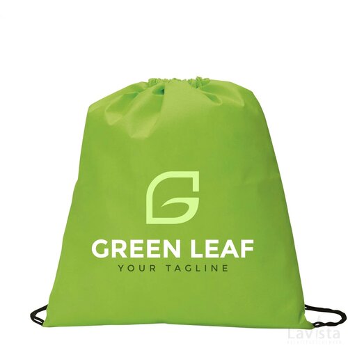 Non-Woven Promobag Rugzak Limegroen