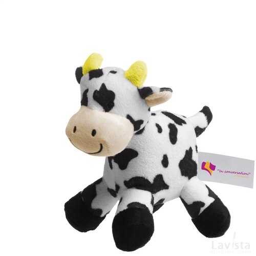 Jollycow Knuffel Zwart/Wit