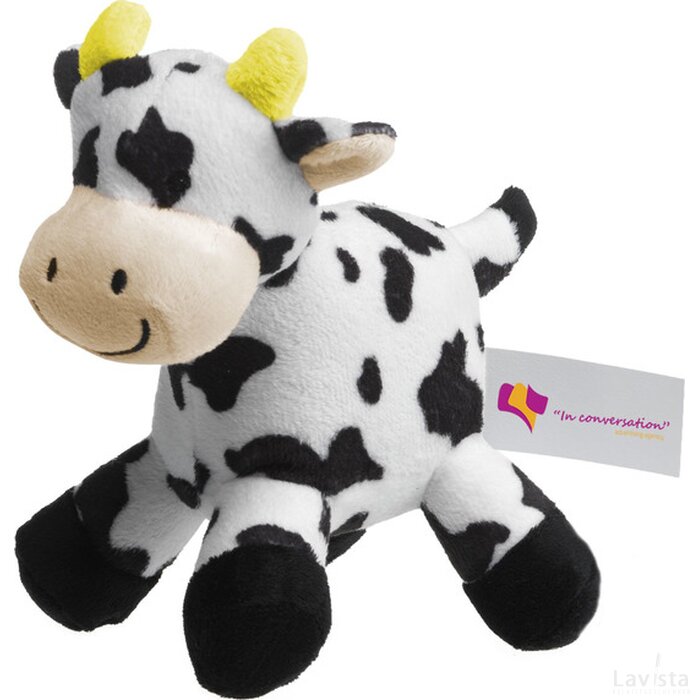 Jollycow Knuffel Zwart/Wit