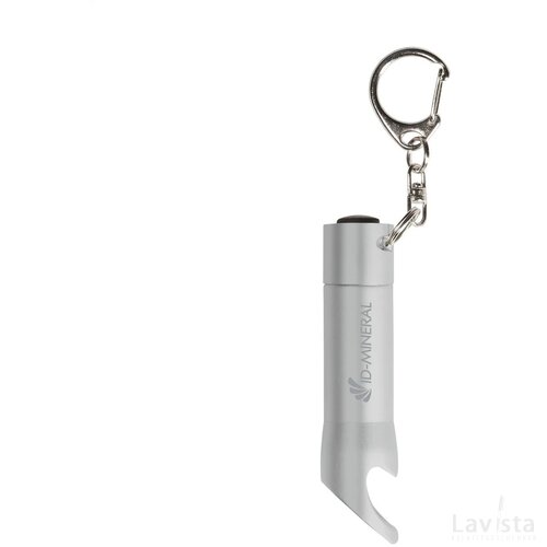 Openled Lampje/Opener Zilver