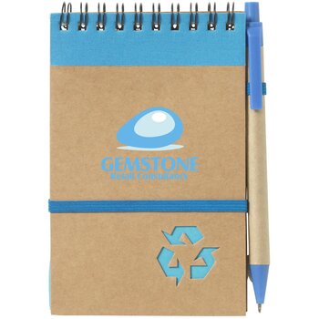 Recyclenote-M Notitieboekje Blauw