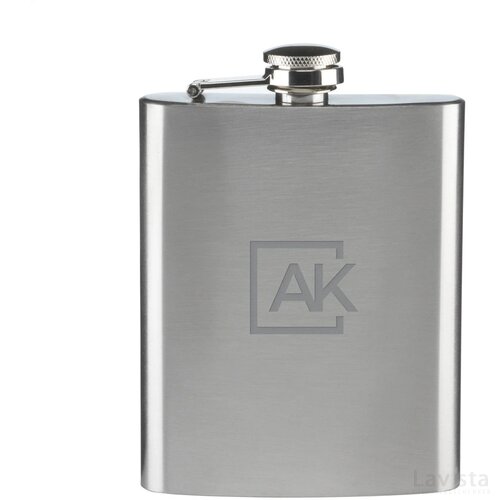 Hipflask Heupfles Zilver
