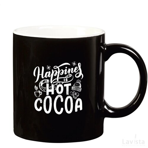 Kittymug Zwart